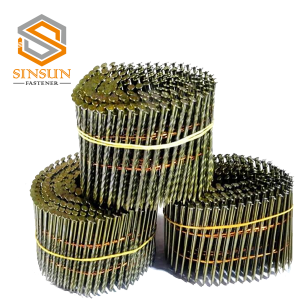 15 Gelar Kawat Galvanized Metal Collated Coil kuku