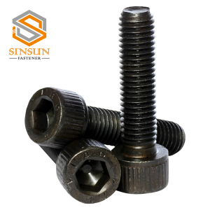 DIN 912 Black Oxide 12.9 Grade High Tensile Hex Socket Cap screws bolt