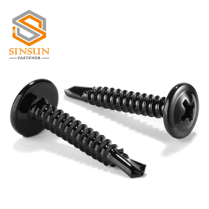 Black Oxide Truss Head Self Driiling Screw