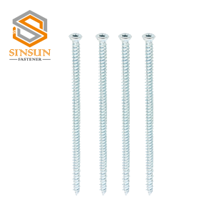 Zinc Plated Self tapping concrete screws