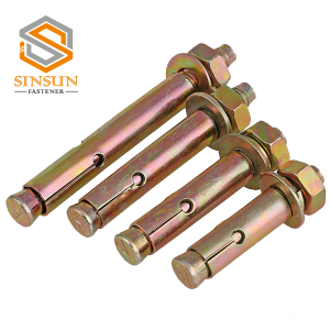 Sinc Plated Hex Bolt Llewys Anchor