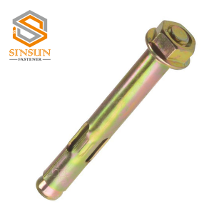 Sinc Plated Hex Bolt Llewys Anchor