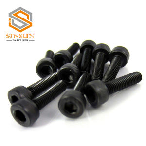 DIN 912 Black Oxide 12.9 Grade High Tensile Hex Socket Cap screws bolt