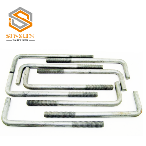 Galvanized L Typus Foundation ancoram fulmine cum nut & flat washer