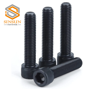 DIN 912 Black Oxide 12.9 Grade High Tensile Hex Socket Cap screws bolt