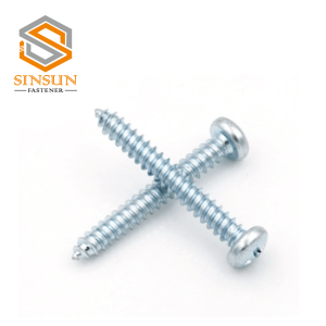 Zinc Plated Pan Head Self Tapping Screws