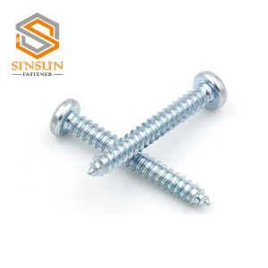 Zinc Plated Pan Head Self Tapping Screws