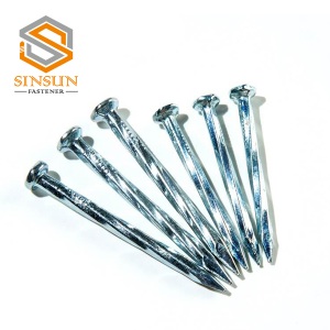 Galvanized Steel  Spiral Shank Concrete Nail