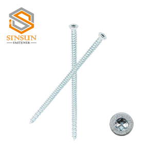 Zinc Plated Self tapping concrete screws