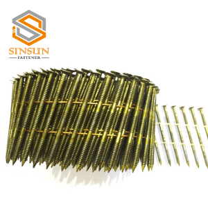 15-Degree Ring Shank  Collated Coil Nail