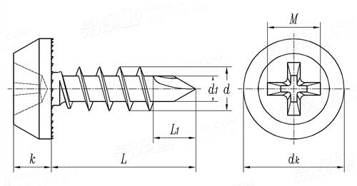 Tornillo Framer Pta Broca Negro