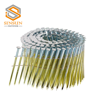 Smooth Shank Bright Coil Siding Nails