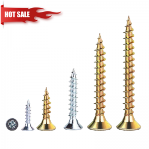 Countersunk Zinc Plated  Wood Screw Chipboard Screws