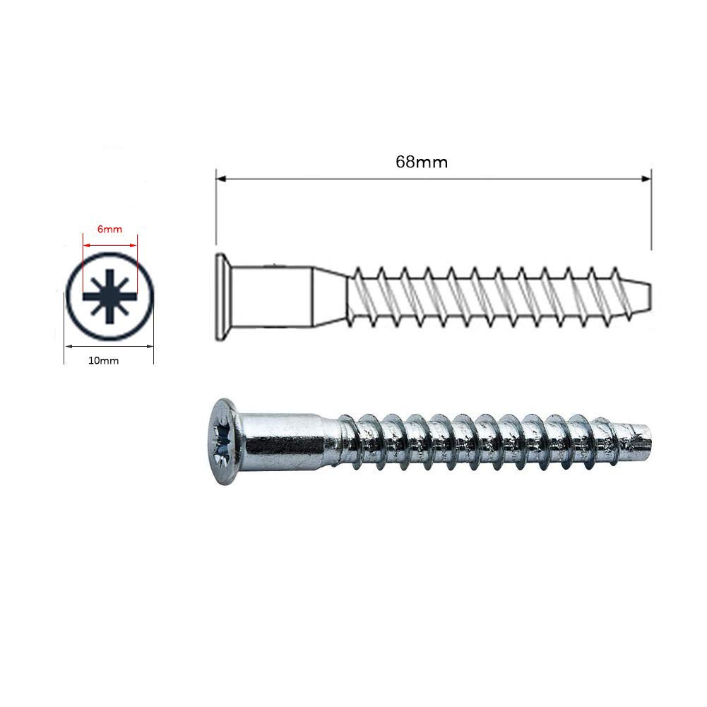 Countersunk Head Furniture Confirmat Screws