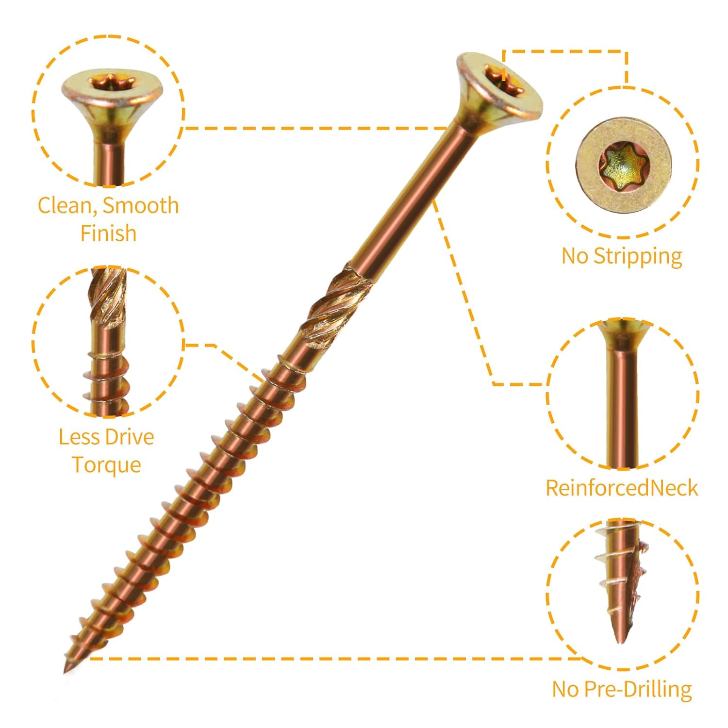 Countersunk Wood Screws