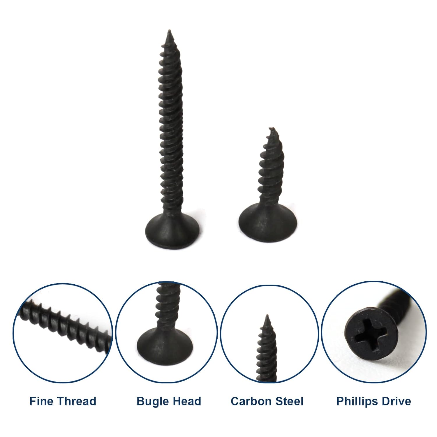 25mm drywall screws details