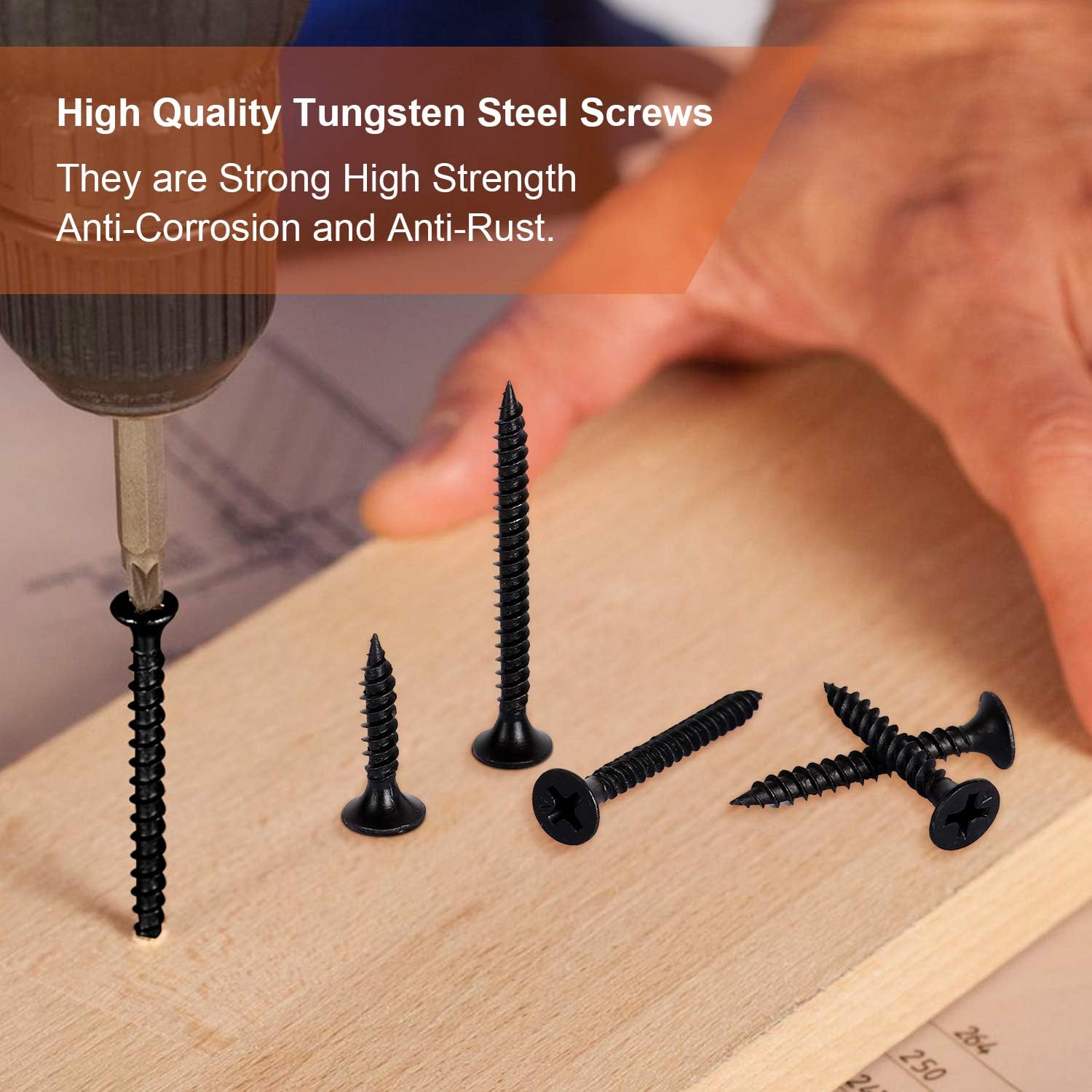 High Hardness Drywall Screws Assortment Kit