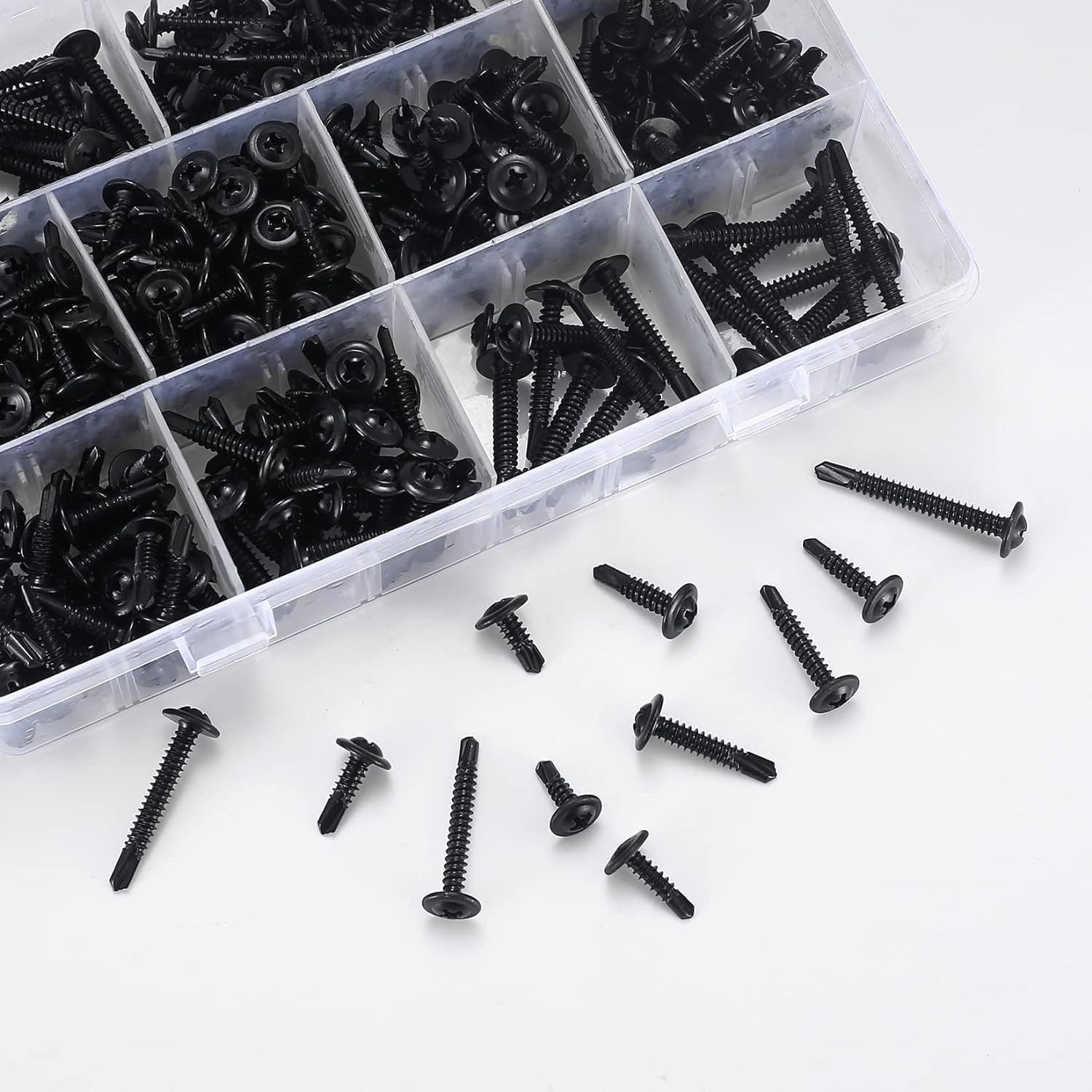 Black Phosphate Modified Truss Head Self Drilling  Screw