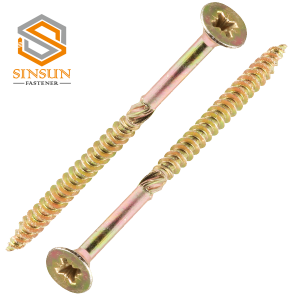 Zinc Yellow Advanced Multi-Purpose Wood Screw