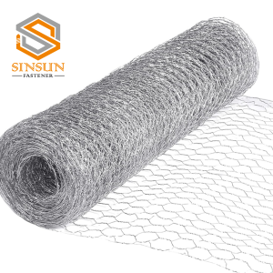 Hexagonal Galvanized  wire mesh