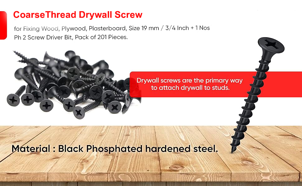 Coarse Thread Drywall Screw