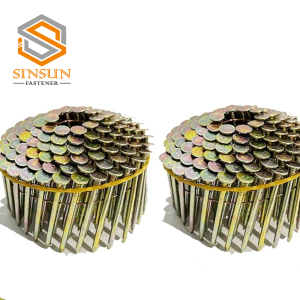 15-Degree Wire Weld Collated  Large Cap  Roofing Nails