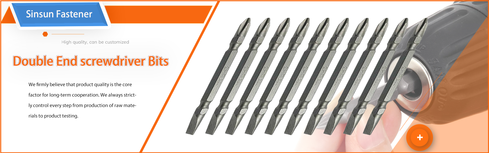 Double End screwdriver Bits