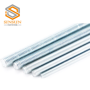 Grade 4.8 Galvanized Carbon Steel Gi Stud Threaded Rod