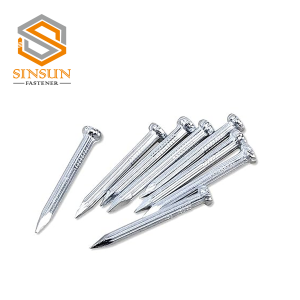 Galvanized straight fluted Concrete Nails