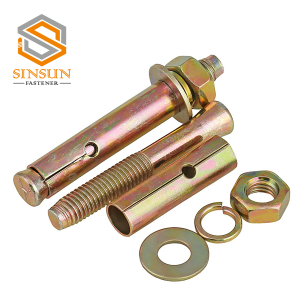 Zinc Plated Hex Bolt Sleeve  Anchor