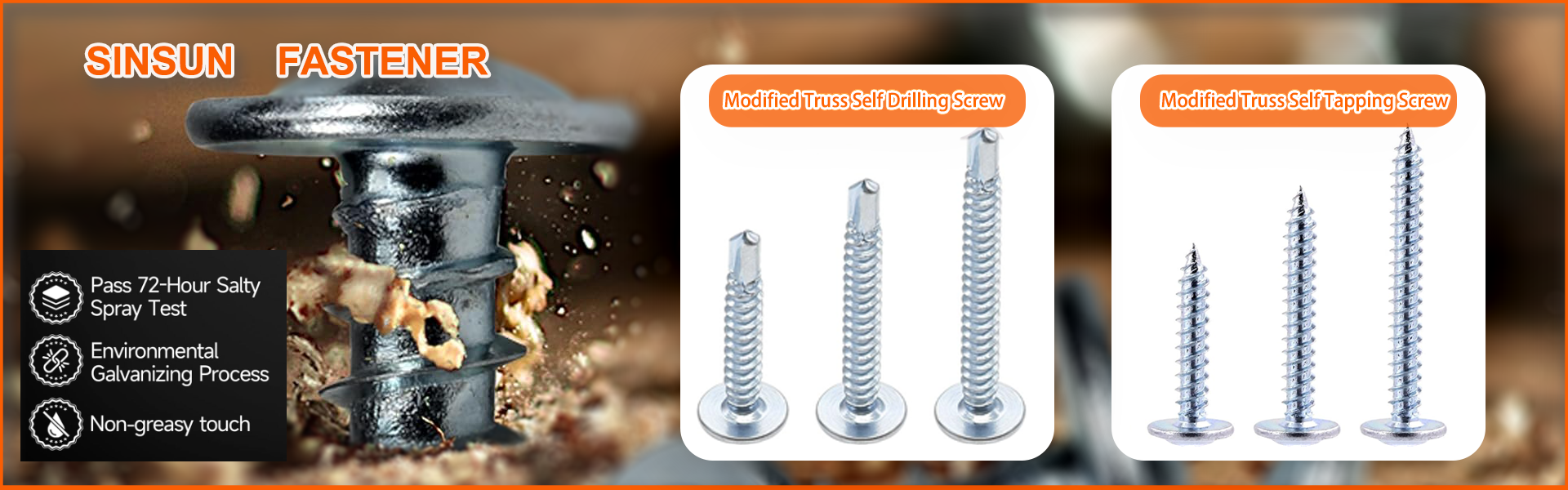 Modified Truss Head self tapping drilling  Screw
