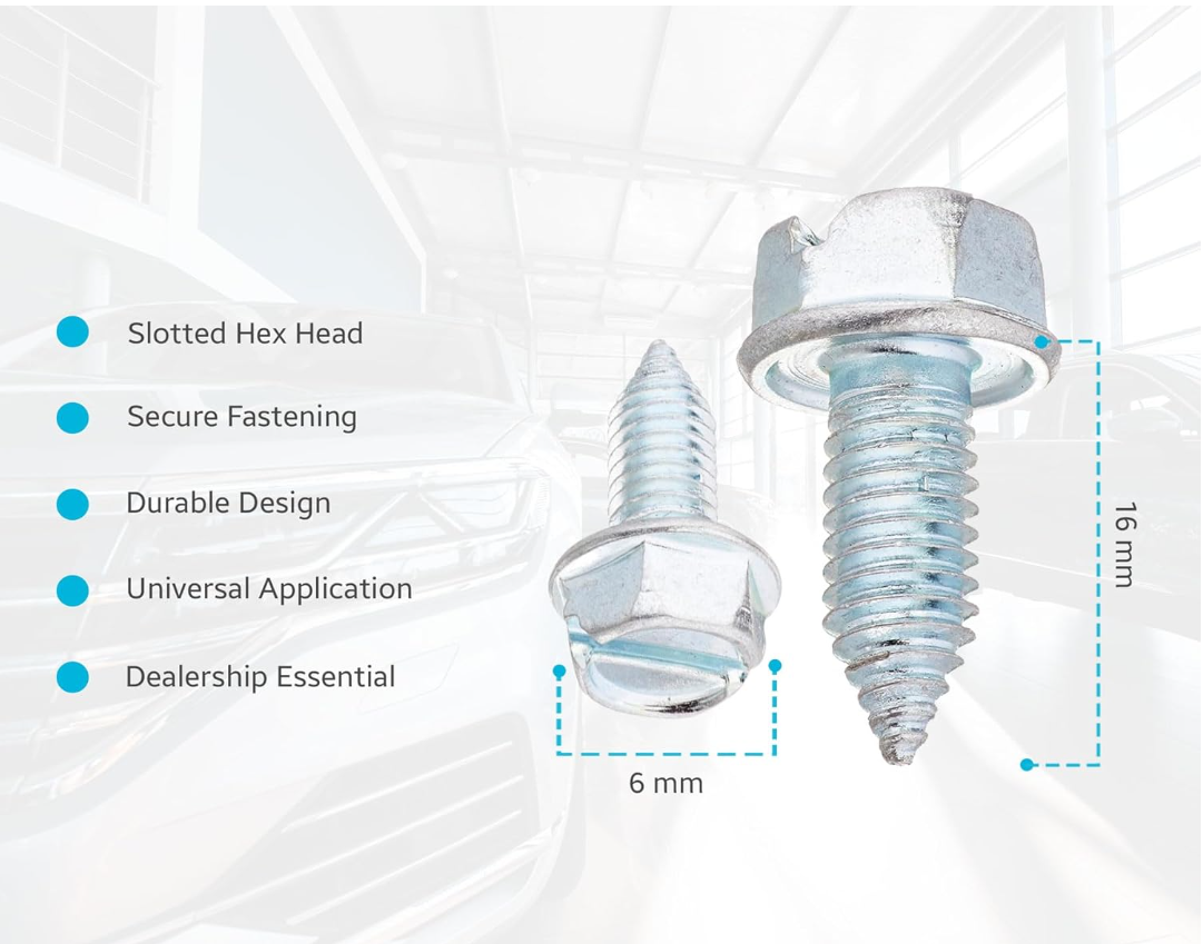 X Slotted hex washer head self tapping screw