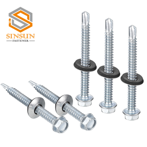 [Copy] Zinc Plated  Hex Head Metal Roofing Screws