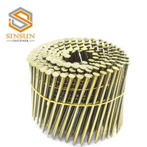 Smooth Shank Bright Coil Siding Nails