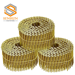 Smooth Shank Bright Coil Siding Nails