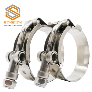 Stainless Steel T-Bolt Hose Clamps