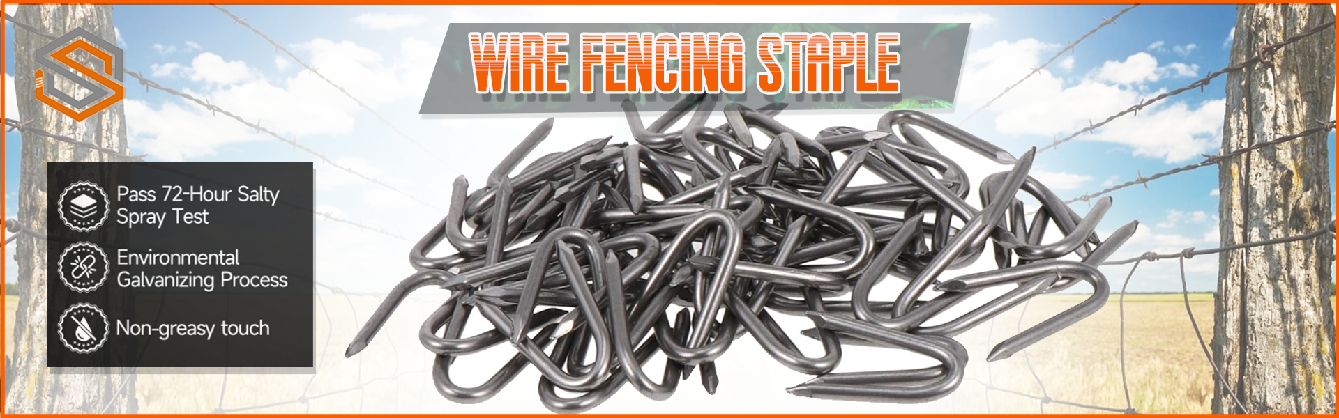 Wire Fencing Staple