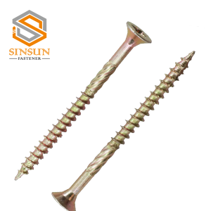 Zinc Yellow Advanced Multi-Purpose Wood Screw