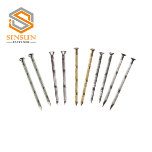 Galvanized Bamboo Shank Concrete Nails