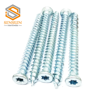 Zinc Plated Self tapping concrete screws