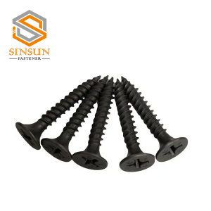 Black Polished Gypsum Board screw