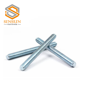 Grade 4.8 Galvanized Carbon Steel Gi Stud Threaded Rod